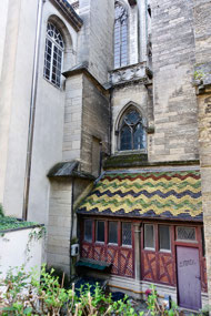 Abbey connection with Dijon  Cathedral
