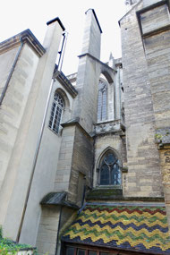 Abbey connection with Dijon Cathedral