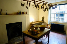The scullery in Dickens’ old house