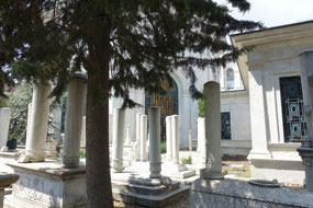 A cemetery
