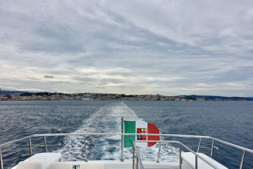 Trieste from the ferry