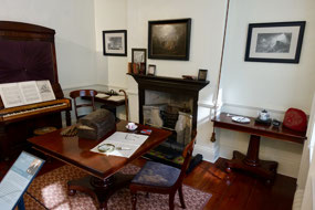 In the Bronte’s old house
