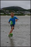 Liam practicing Irish Step Dance