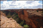 Looking into the chasm, Kings Canyon, NT