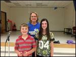 School bee first place, second place, principal