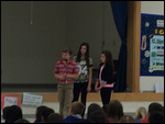 School spelling bee final spellers