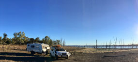 Our rig at Lake Nuga Nuga