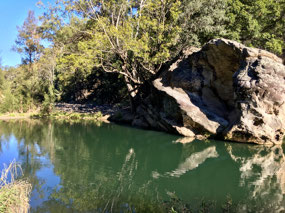 The Rock Pool in the gorge.