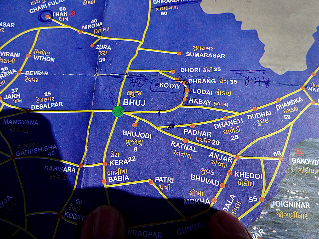 Kutch Map With Villages Kutch People And Their Handicrafts