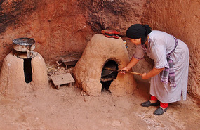 Kitchen in Aït Benhaddou