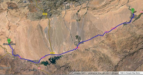 Ait Benhaddou to Kasbah Itran 
