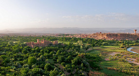 Morning Scenery from our Kasbah