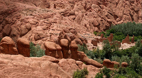 Knobs in Dadès Gorge