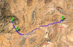 Tata to Ait Mansour Gorges to Tafraoute - Drive