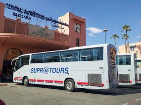 Supratours Bus Terminal in Marrakech