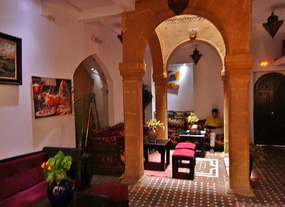 Riad Inna lobby