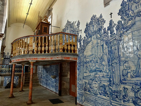 Azulejo Tiles at Misericórdia Church 