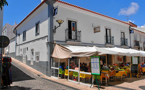 Blue Moon Hostel is up on the top floor