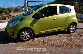 We rented a Chevy Spark
