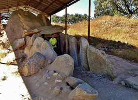 Megalithic cathedral, the Large Zambujeiro Dolmen
