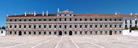 Ducal Palace ashlar masonry & pink Estremoz marble