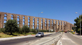 Elvas Aqueduct 6km long, completed in 1622