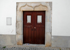 Manueline Style Doors in Vila de Alvito
