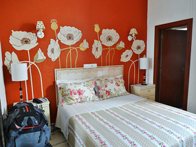 Our room at Hotel Bejense in Beja