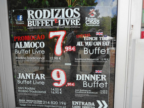 Best Value Buffet in Portugal - Great Food