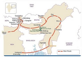 Northeastern States the Lonely Planet Way Modified