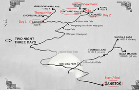North Sikkim Two-Night Two-Valley Tour