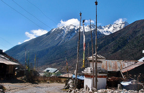 Thangu Village, North Sikkikm