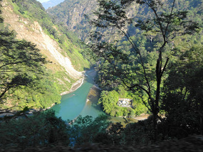 Rangeet River on Tashiding to Geyzing Road