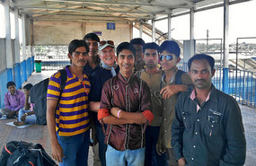 Young Men Posed
