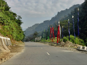 Climbing into the Himalaya