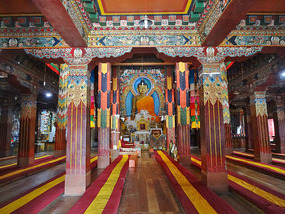 Inside the Main Gompa