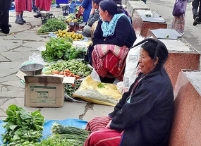 Monpa Ladies at Tawang Market