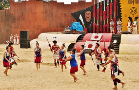 Tribal Dancing in the Arena December 2nd 2014