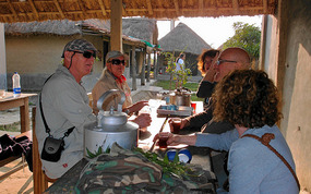 Jungle Tea at the Eco Village