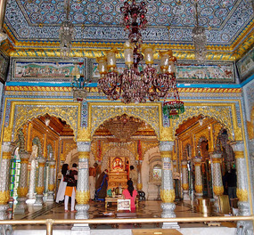 Inside Parshwanath Jain Temple (1867)