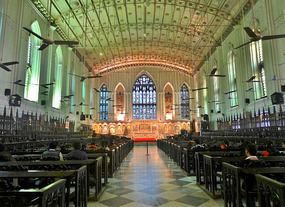 Inside St. Paul's Anglican Cathedral