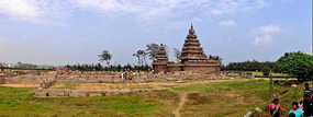 Ancient Shore Temple in Mamallapuram