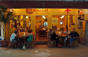 French owned cafe in Mamallapuram