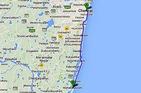 Short Drive from Chennai to Mamallapuram