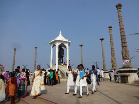 Beach Promenade in Pondicheery