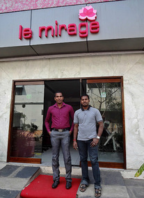 Helpful staff at Le Mirage - Pondicherry