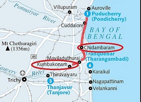 Route for the day