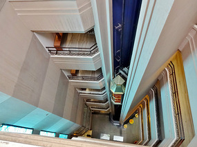 Our hotel was a highrise