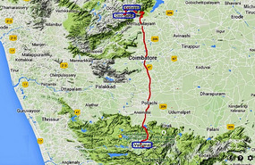 Hill Station to Hill Station Route