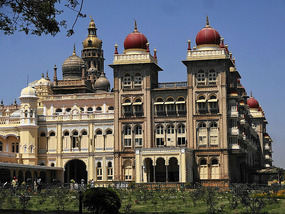Different Angle on Mysore Palace